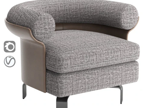 Mattia Amchair v1 Modèle 3D