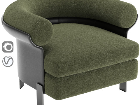 Mattia Amchair v2 Modelo 3D
