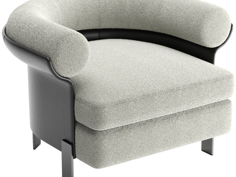 Mattia Amchair v2 3D 모델