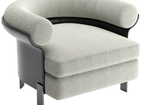 Mattia Amchair v2 3D Model