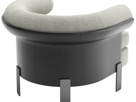 Mattia Amchair v2 3D Model