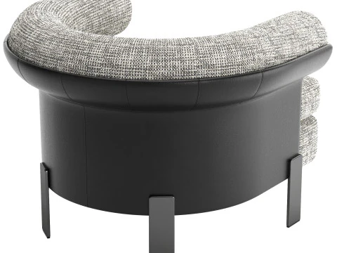 Mattia Amchair v2 3D Model
