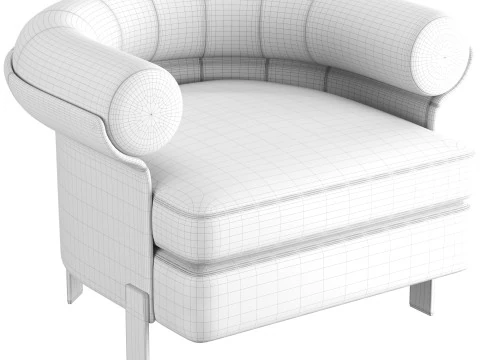 Mattia Amchair v2 3D Model