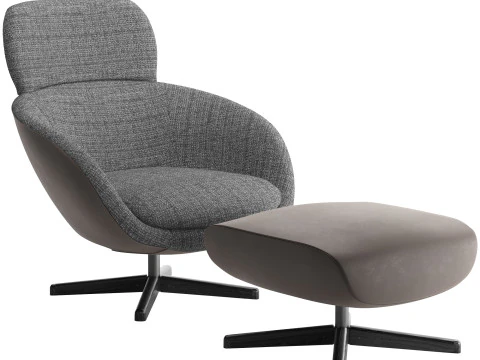 Russell Armchair 3D Model