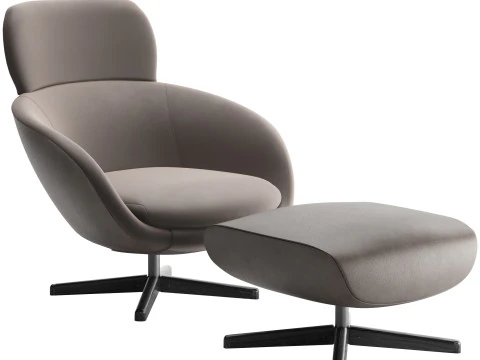 Russell Armchair 3D Model