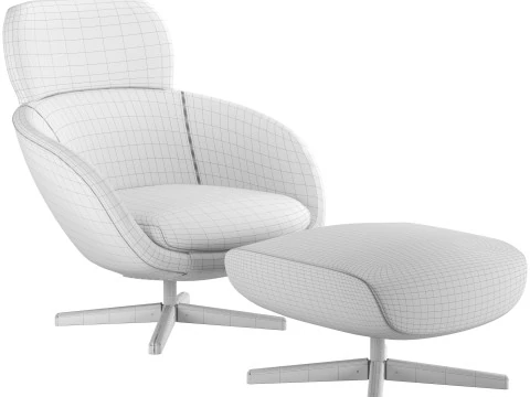 Russell Armchair 3D Model