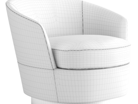 Jacques Armchair 3D मॉडल