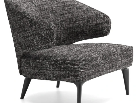 Aston Armchair 3D Model