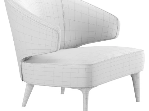 Aston Armchair 3D Model