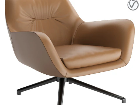 जेन्सेन आर्मचेयर 3D मॉडल