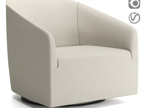 Portofino Armchair 3D 模型