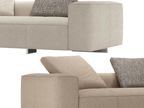 Yves Sofa 3D Model