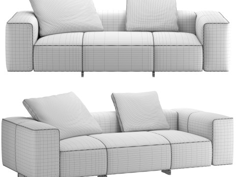 Yves Sofa 3Dモデル