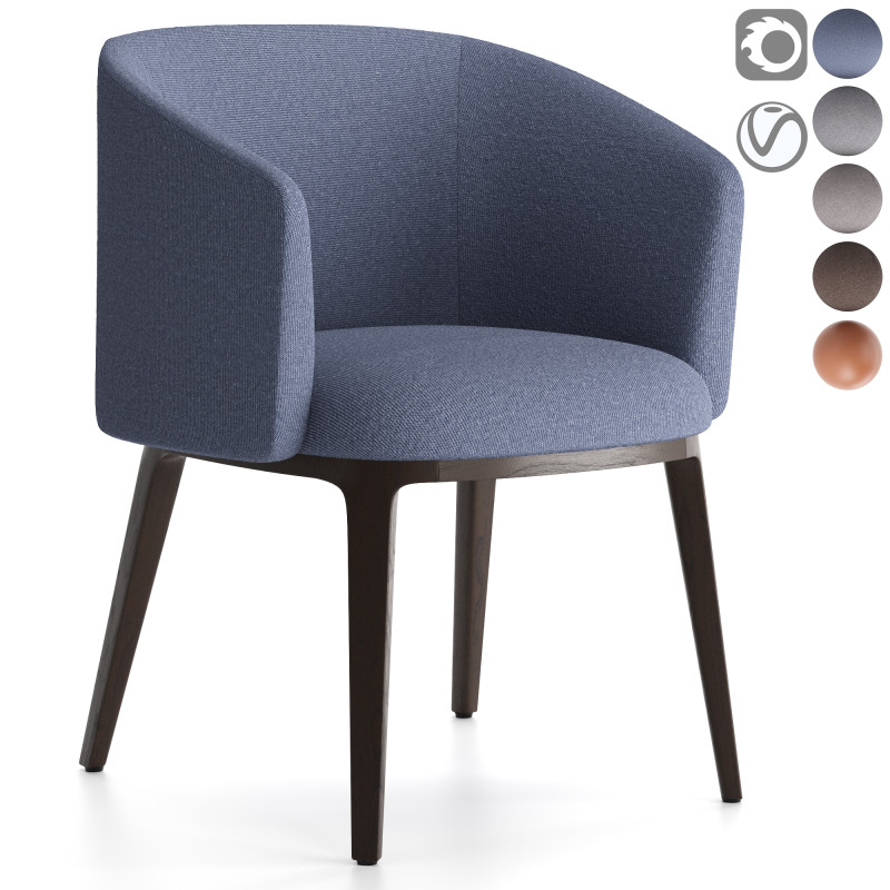 Event V1 with armrest chair 3Dモデル .c4d .max .obj .3ds .fbx .stl .blend