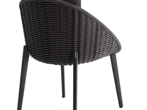 Lido Cord Outdoor Dining Chair 3D Модель