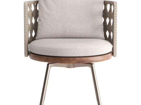 Torii Nest Outdoor Dining Chair Modèle 3D