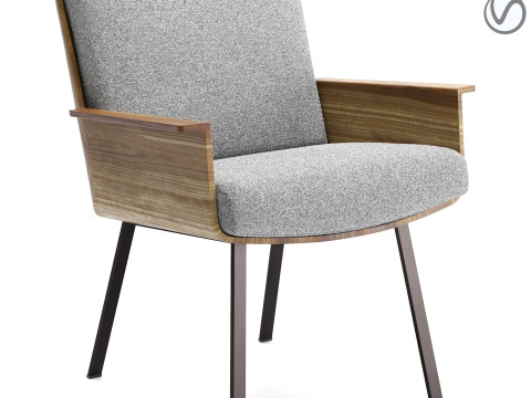 Daiki Outdoor Chair 3D Model