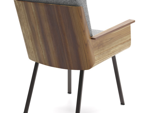 Daiki Dış Mekan Sandalyesi 3D Model