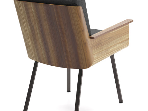 Daiki Dış Mekan Sandalyesi 3D Model