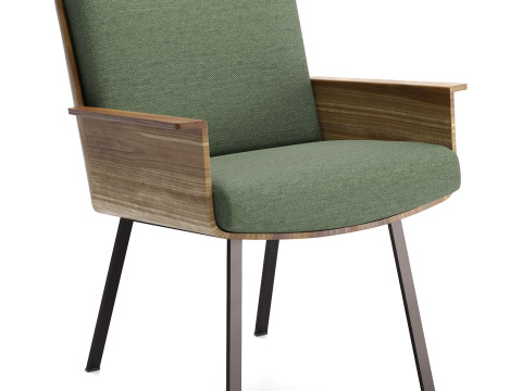 Daiki Dış Mekan Sandalyesi 3D Model