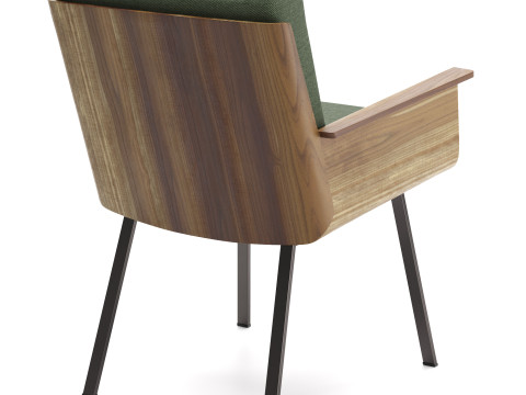 Daiki Dış Mekan Sandalyesi 3D Model