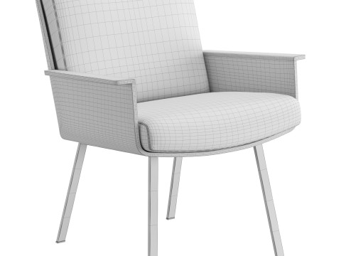 Daiki Dış Mekan Sandalyesi 3D Model