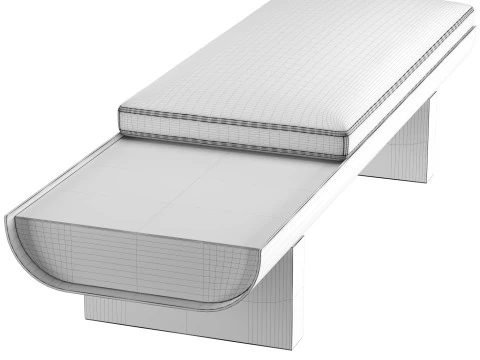 Pilots Bench 3D Model