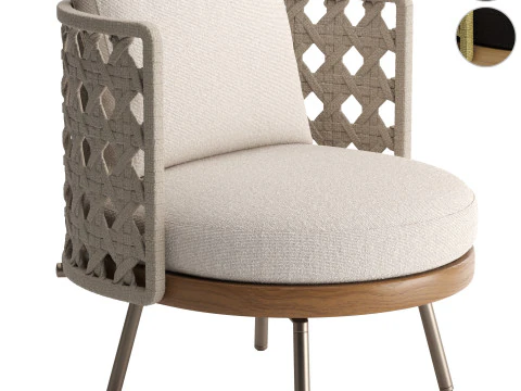 टोरी नेस्ट आउटडोर आर्मचेयर 3D मॉडल