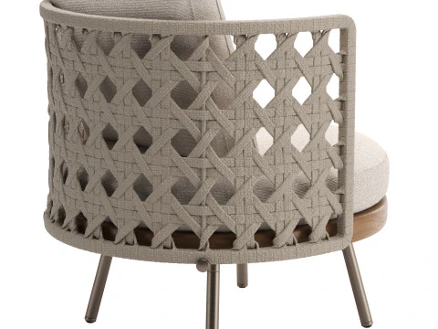Torii Nest Outdoor Armchair 3D Model