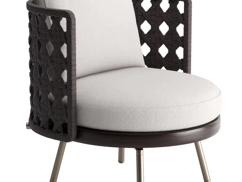 Torii Nest Outdoor Armchair 3D Model