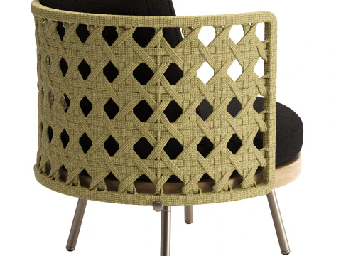 Torii Nest Outdoor Armchair 3D Model