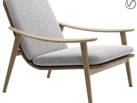 Fynn 야외 안락 의자 3D 모델