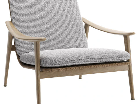 Fynn Outdoor Armchair 3D Model