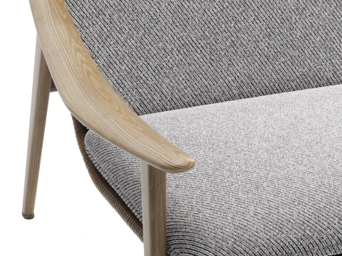 Fynn Outdoor Armchair 3D Model