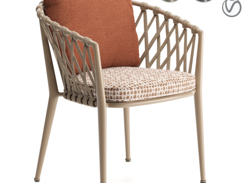 Стілець Erica 3D Модель