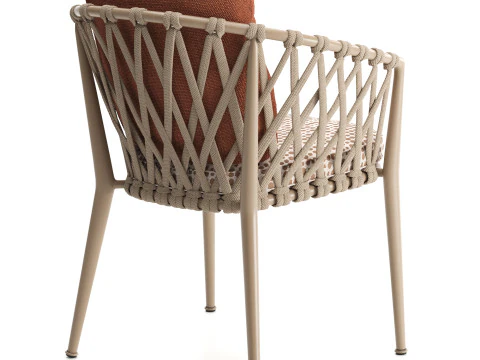 Erica Outdoor Chair 3D Model