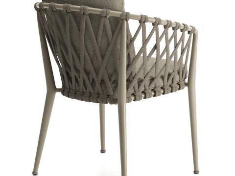 Erica Outdoor Chair 3D Model