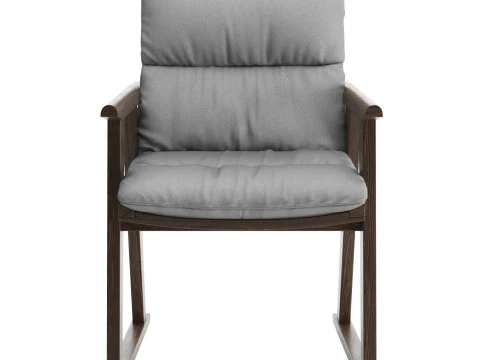 Gio Outdoor Dining Chair 3D Model