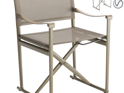 Chaise d'extérieur Mirto v1 Modèle 3D