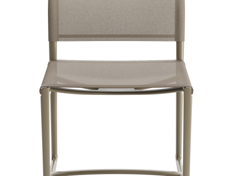 Mirto Outdoor Chair without Armrest 3D Model