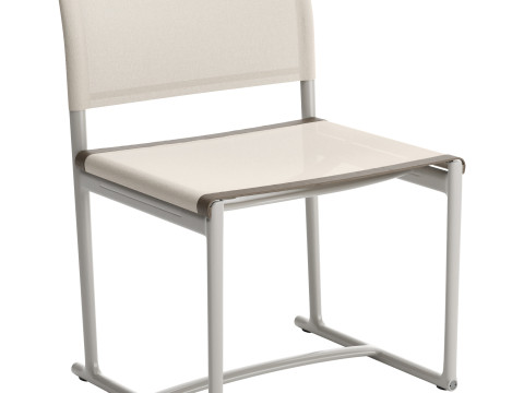 Mirto Outdoor Chair without Armrest 3D Model