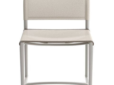 Mirto Outdoor Chair without Armrest 3D Model