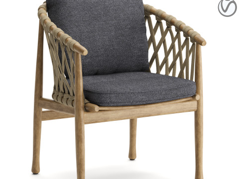 Ginestra Dış Mekan Sandalyesi 3D Model