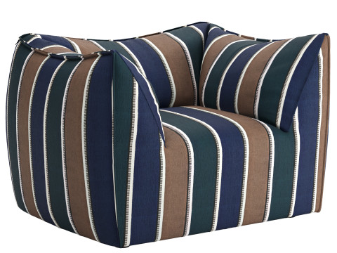La Bambola Outdoor Armchair 3D Model