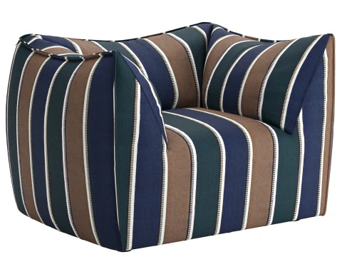 ला बम्बोला आउटडोर आर्मचेयर 3D मॉडल