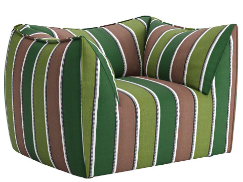 La Bambola Outdoor Armchair 3D Model