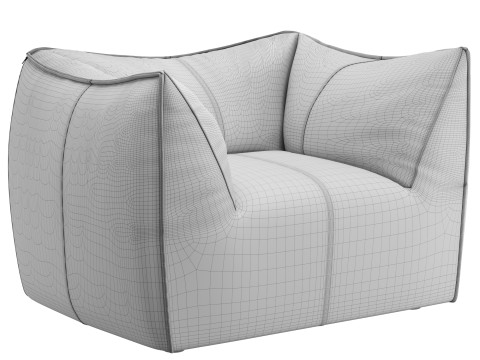 La Bambola Outdoor Armchair 3D Model