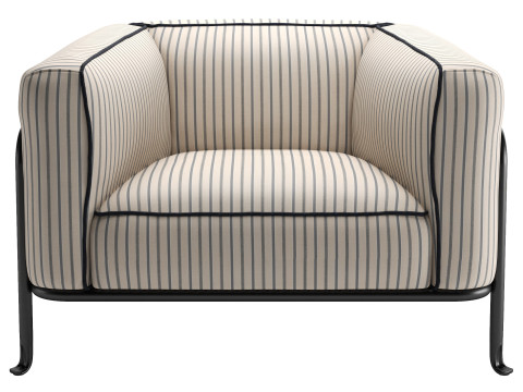 Fauteuil d'ext&eacute;rieur Borea Modèle 3D