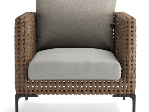 Крісло Charles Outdoor 3D Модель