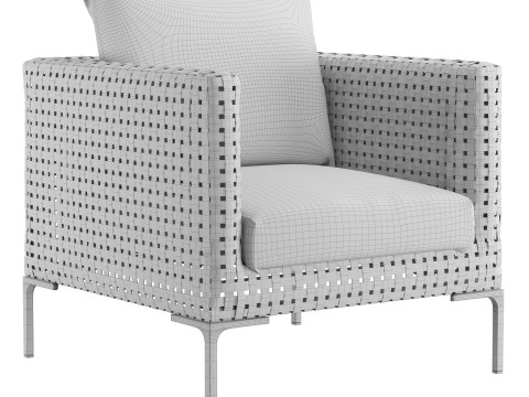 Крісло Charles Outdoor 3D Модель